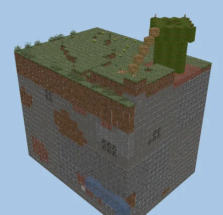 Mario Underground Hideout Minecraft schematic
