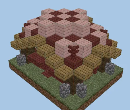 Market Stall Building Minecraft schematic