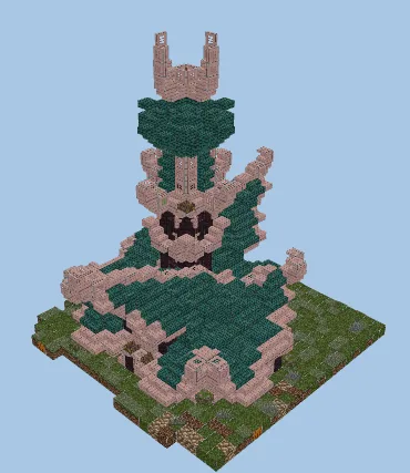 Maskerade House Design Minecraft schematic preview