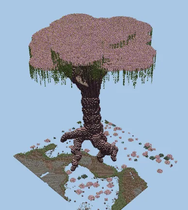 Massive Oak Tree Minecraft schematic