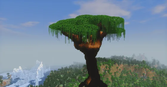 Massive Oak Tree Minecraft schematic