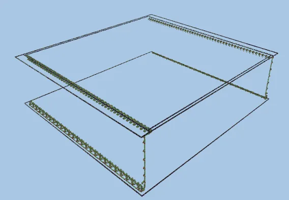Massive Perimeter World Eater Minecraft schematic preview