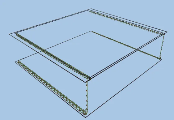 Massive Perimeter World Eater Minecraft schematic