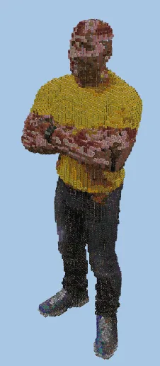 Massive Rock Statue Minecraft schematic preview