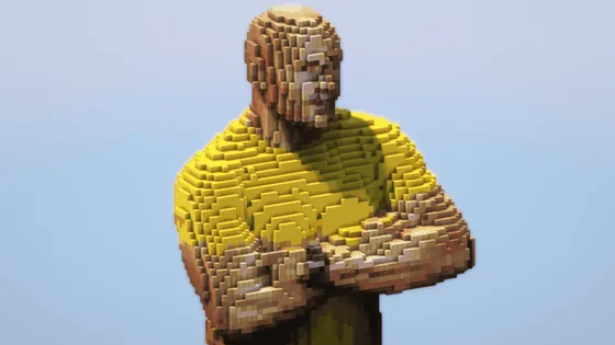 Massive Rock Statue Minecraft schematic