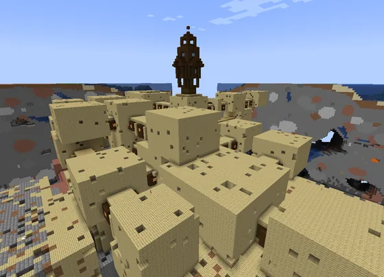 Massive Swamp Dungeon and Spawn Minecraft schematic