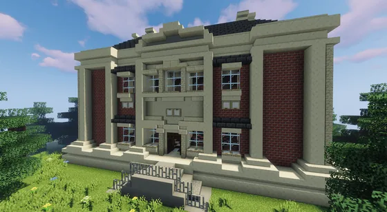 Mauritshuis Palace Mansion Minecraft schematic