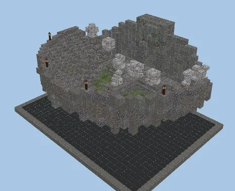 Mayan Amphitheater Minecraft schematic