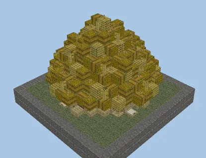 Mayan House 2 Minecraft schematic preview