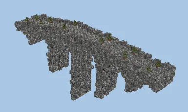 Medieval Bridge Minecraft schematic preview
