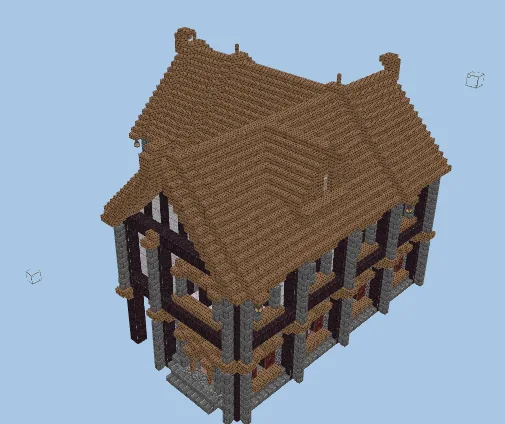 Medieval Building 21 Town Structure Minecraft schematic