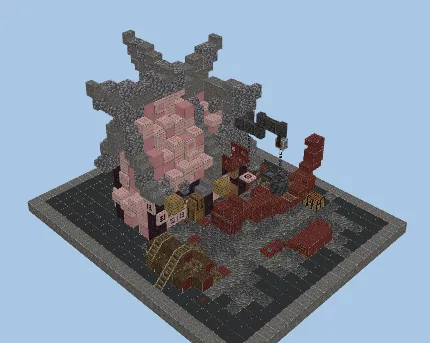 Medieval Carpenter House Minecraft schematic