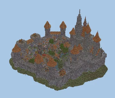 Medieval Castle Al Kharak-Nur Minecraft schematic