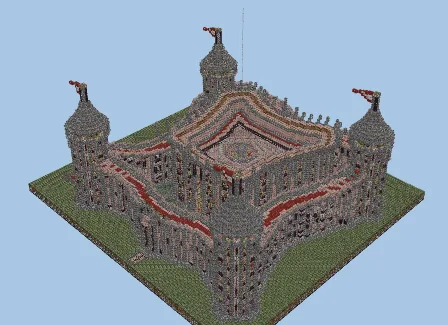 Medieval Castle Structure Minecraft schematic