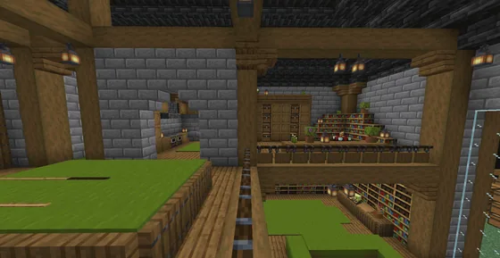 Medieval Cozy House Minecraft schematic