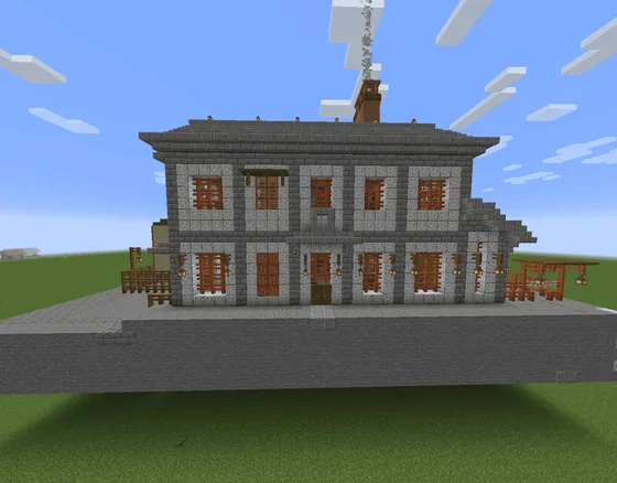 Medieval Distillery Structure Minecraft schematic