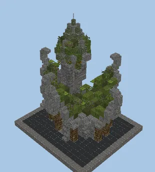 Medieval Fantasy House 4 Design Minecraft schematic