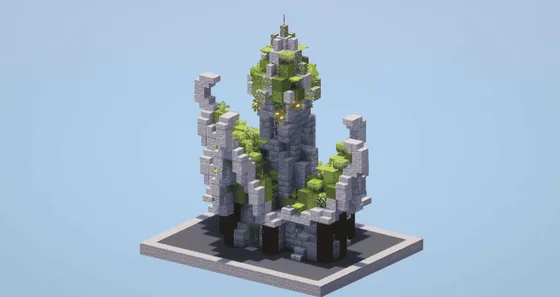 Medieval Fantasy House 4 Design Minecraft schematic