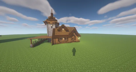 Medieval Farmhouse Minecraft schematic