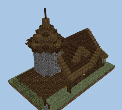 Medieval Farmhouse Minecraft schematic