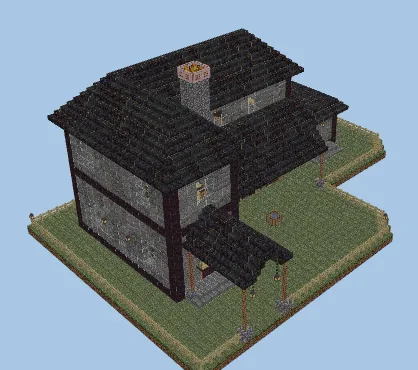 Medieval Forge Building Minecraft schematic preview