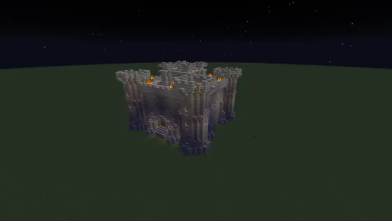 Medieval Fortress Castle Replica Minecraft schematic