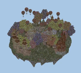 Medieval Hub Build Minecraft schematic
