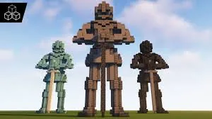 Medieval Knight Statue Minecraft schematic