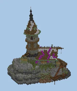 Medieval Lighthouse Dwelling Minecraft schematic preview