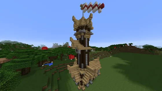 Medieval Lighthouse Tower Minecraft schematic