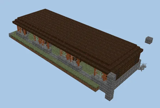 Medieval Market Stall Minecraft schematic