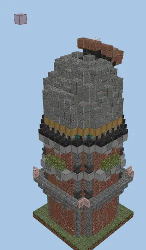 Medieval Observatory Minecraft schematic preview
