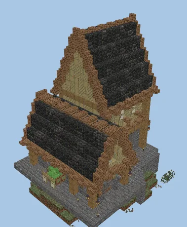 Medieval Slime and Snow Block Farm Minecraft schematic preview