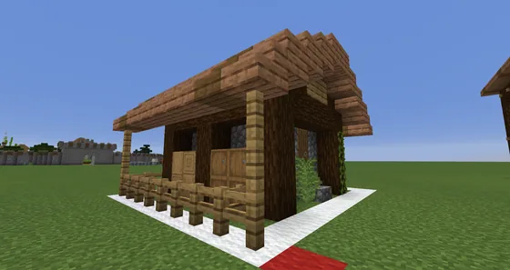 Medieval Starter Hut Minecraft schematic