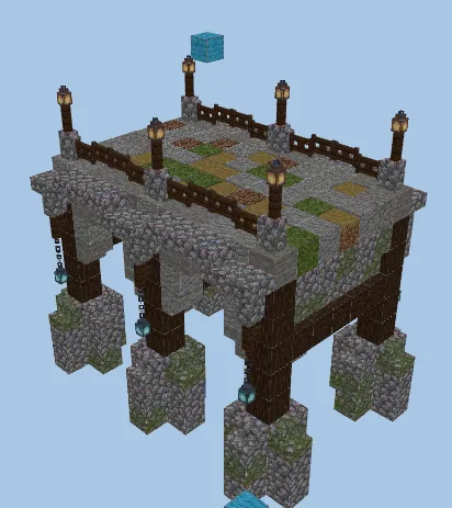 Medieval Stone Bridge Minecraft schematic