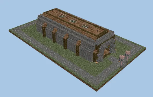 Medieval Storage Tower Minecraft schematic preview