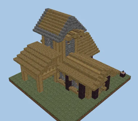 Medieval Survival House Minecraft schematic