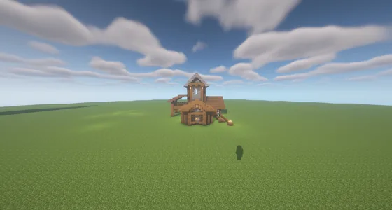 Medieval Survival House Minecraft schematic