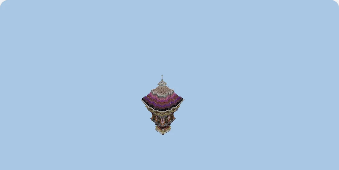 Medieval Tower Garden Structure Minecraft schematic preview
