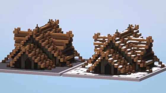 Medieval Viking House 2 Minecraft schematic