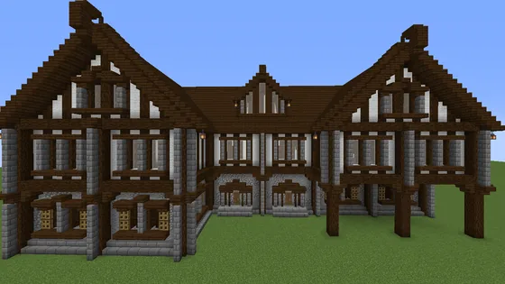Medieval Village Building 19 Minecraft schematic