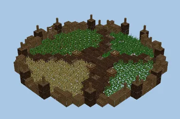 Medieval Village Farmhouse Minecraft schematic