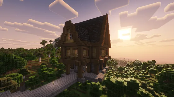 Medieval Villager Breeder House Minecraft schematic