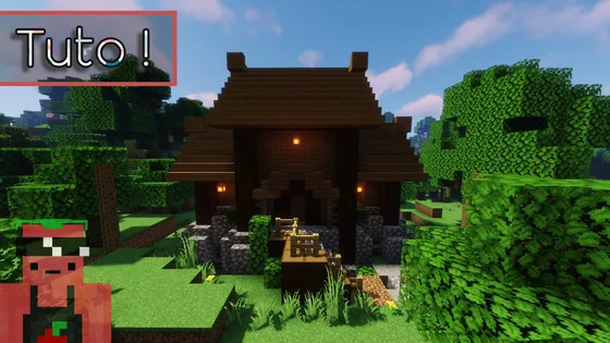 Medieval Wood House Minecraft schematic