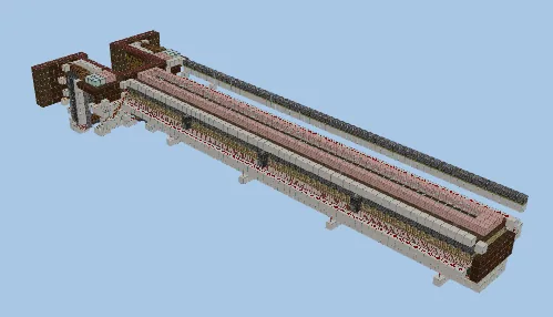 Mega Automatic Bee Farm Minecraft schematic preview
