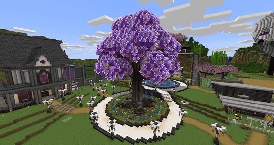 Mega Tree Decoration Minecraft schematic