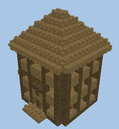 Meme House Recreation Minecraft schematic preview