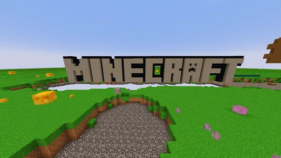 Minecraft Classic Logo Build Minecraft schematic