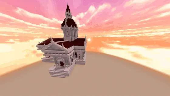 Minecraft Custom Courthouse Structure Minecraft schematic
