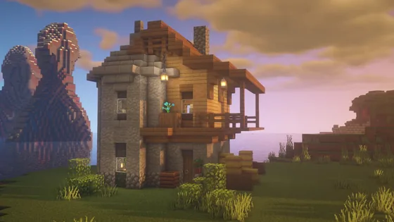 Minecraft Farmhouse Build Minecraft schematic